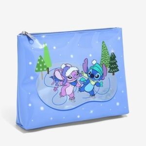 🎉❗️SALE❗️🎉 Disney Stitch & Angel Winter Cosmetic Bag